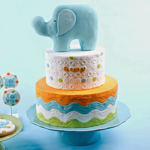 cupcake cake beautiful rainbow elephant