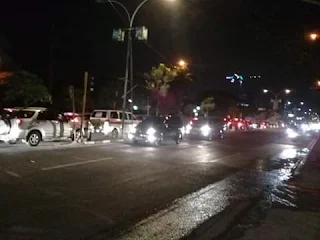 Macet efek pembukaan icon mall gresik