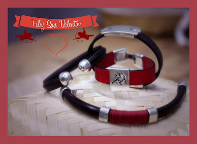 Regalo para San Valentín: Pulseras para chico.