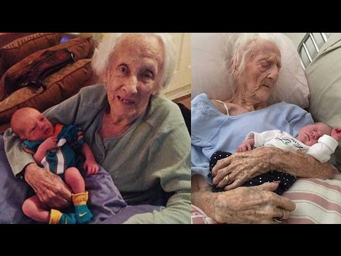 101-year-old woman gave birth to a healthy child