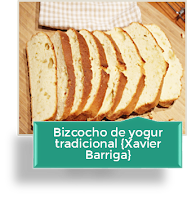 BIZCOCHO TRADICIONAL DE YOGUR {RECETA XAVIER BARRIGA}