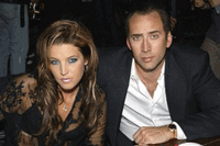 Nicolas Cage dan Lisa Marie Presley