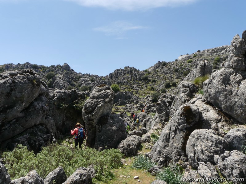 Montejaque - Ventana - Tunio - Palo - Martin Gil - Arenitas - Cortes de la Frontera