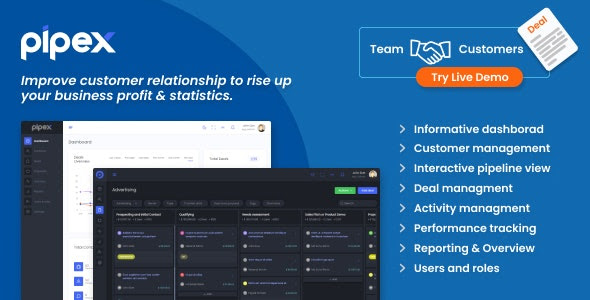PipeX CRM v2.1