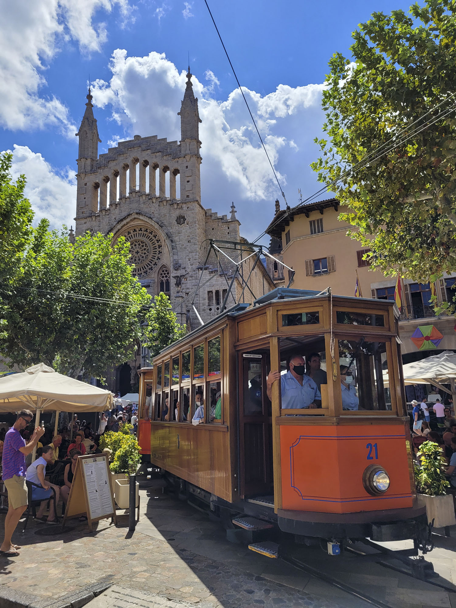 soller tram cathedral mallorca