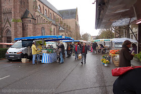 Рынок, площадь Сен-Жозеф, Кольмар