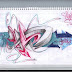 Sketch Alphabet Graffiti Art Design