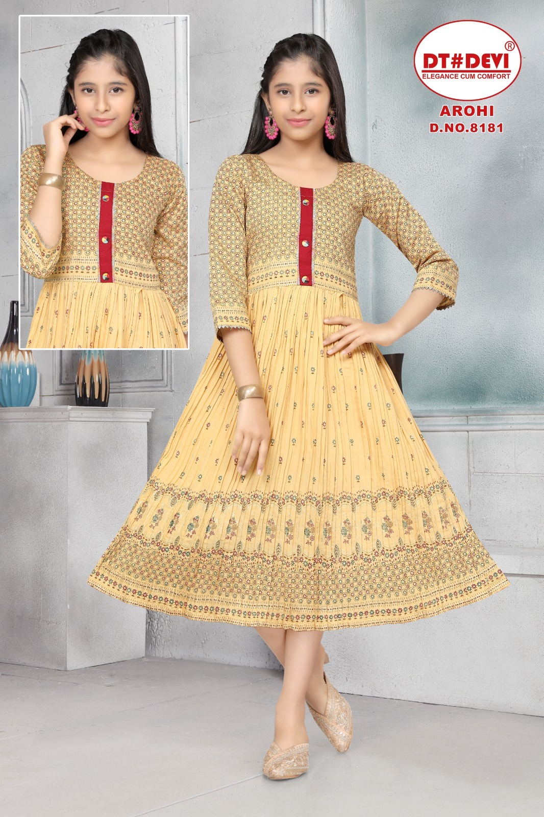 Buy Pure Cotton A-line Kurta for Women Mustard and Orange Cotton Anarkali  Kurti Indian Dress Summer Dress Anarkali Dress Long Tunic Online in India -  Etsy