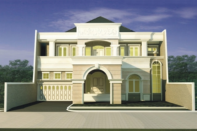 Gambar desain rumah eropa modern