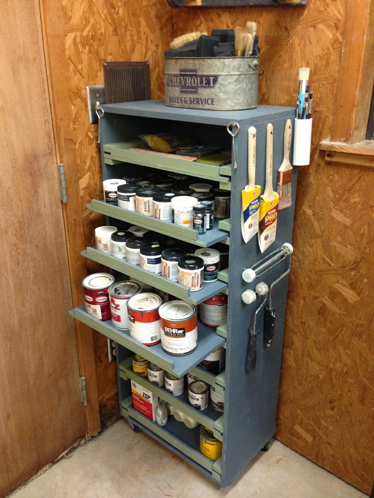 Wilker Do's: DIY Paint Storage Cabinet
