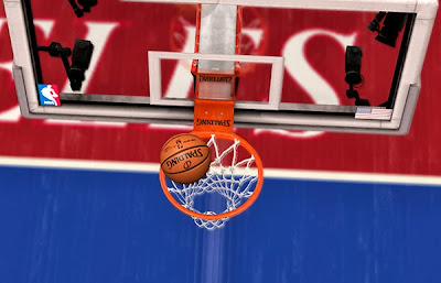 NBA 2K14 Dark Spalding Ball Mod