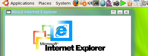 How to install Internet Explorer from Ubuntu