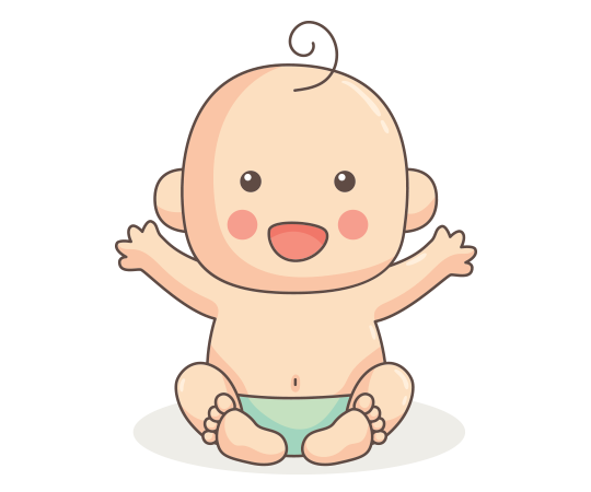  Bayi  Lucu Cute Baby Cartoon PNG Omah PNG