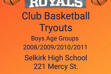 Selkirk Junior Royals Hosting Open Tryouts for Upcoming Club Season for Boys Born 2008-2011
