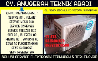 Jasa Service AC Wilayah Gresik panggilan 