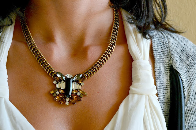 J Crew Jeweled Necklace