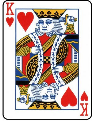 king of hearts card