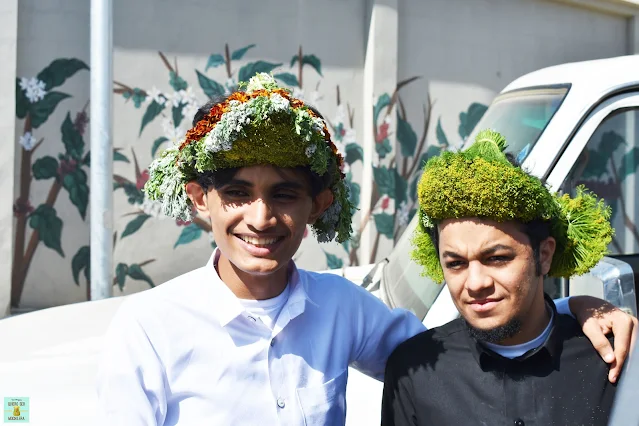 Hombres Flor, Arabia Saudí
