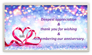 Thank you For Anniversary Wishes