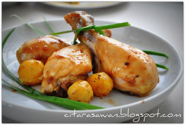 Ayam Panggang Sos Hoisin - Cara Microwave ~ Resepi Terbaik