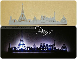 Paris Skyline Lamp     wesens-art.blogspot.com