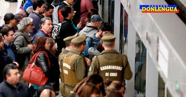 Venezolano fue assinado durante una riña producida en el Metro de Chile