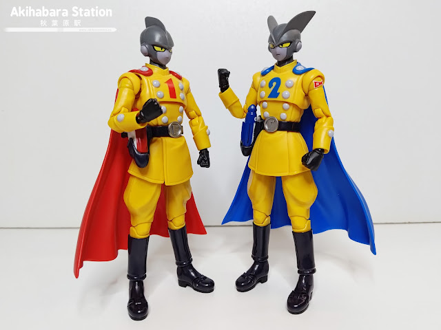 Review de las S.H.Figuarts Gamma 1 y Gamma 2 de Dragon Ball Super: Super Hero - Tamashii Nations