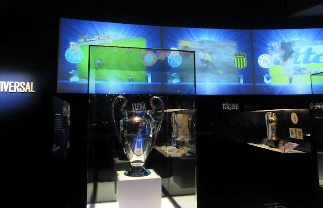 Troféu da Liga dos Campeões no Museu do FC Porto