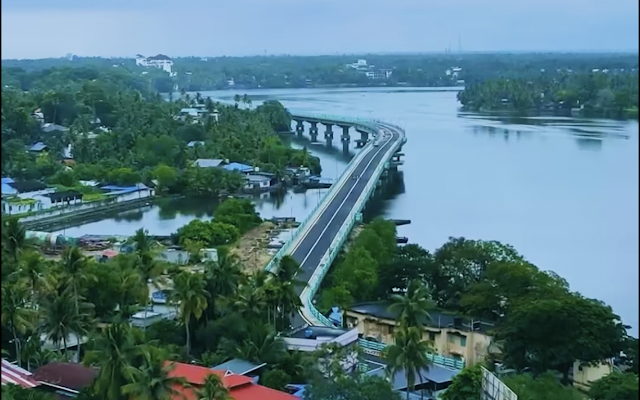 കൊല്ലം ജില്ലയിലെ  ആശ്രാമം ലിങ്ക് റോഡ് മൂന്നാംഘട്ടം പൂര്‍ത്തീകരിച്ചു. | Kollam Asramam Link Road. | Kollam Roads | Kollam Toursim .|