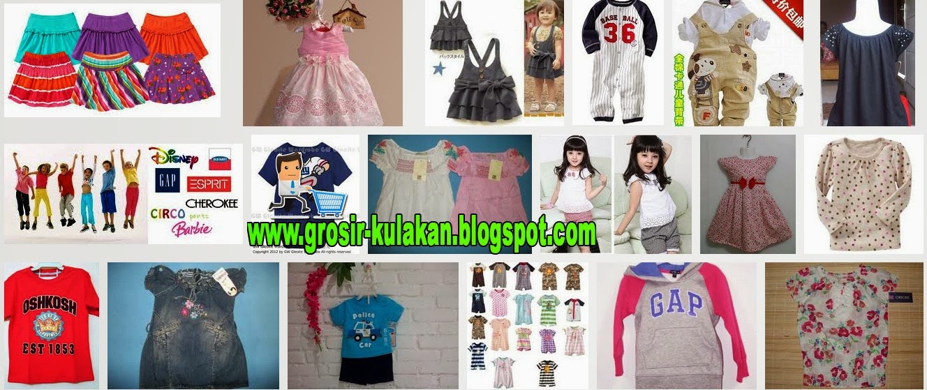 Supplier Baju  Anak  Branded Sisa  Export 