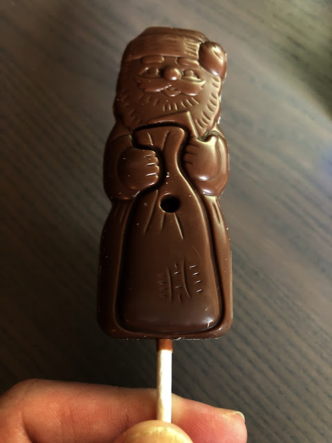 Chocoladekerstmanlolly