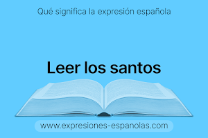 Expresión Española - Leer los santos