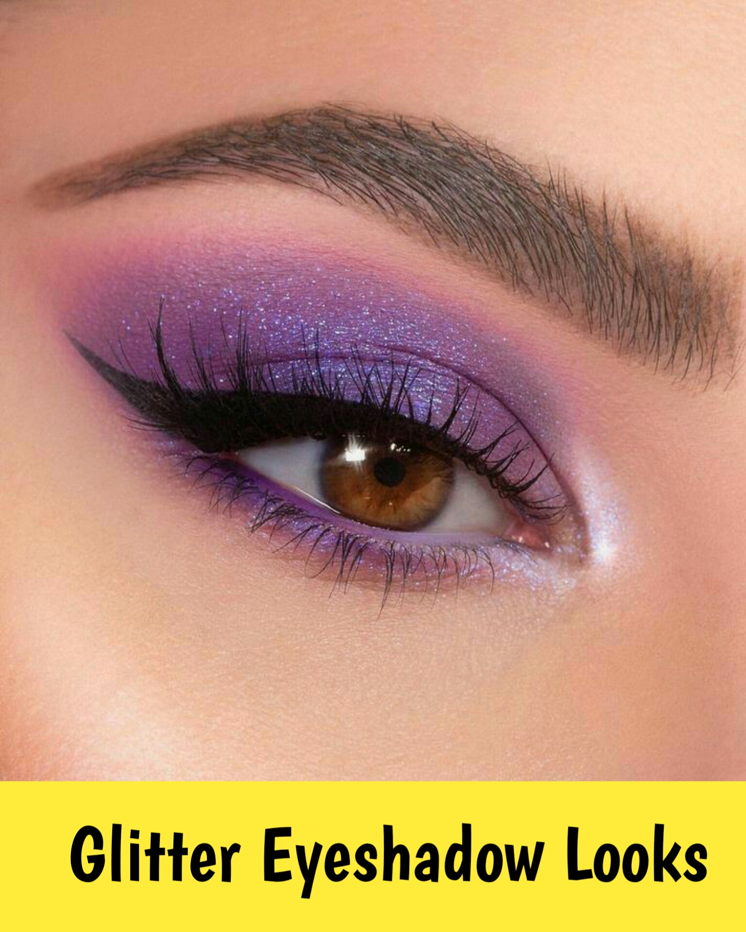 Glitter Eyeshadow Looks | Glitter Eyeshadow Makeup