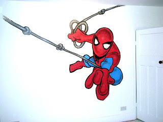 Spiderman Graffiti Design For Kids