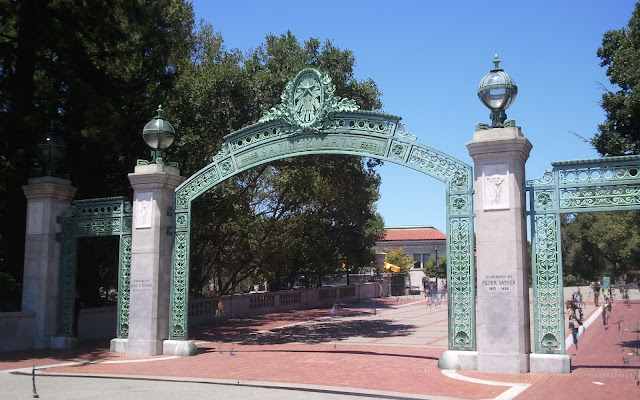 Sather Gate at UC Berkeley. Go Bears!