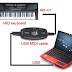 USB Midi Interface | MIDI keyboard controller USB Audio | M-audio | Buy Now