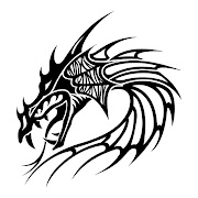 Tattoo DesignsA World Wide Trend (medieval hollow tribal dragon head dragon tattoo designs)