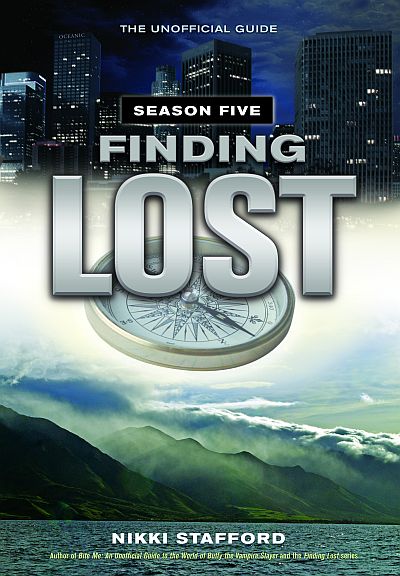 Cover to 'Finding 'Lost': The Unofficial Guide, Season Five' with a floating compass behind title