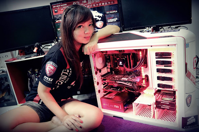 gamer cantik