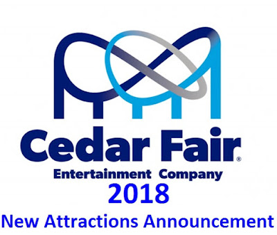 cedar fair new attractions rides 2018