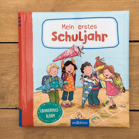 Geschenkideen für Schulanfang, Kinderbuchblog Familienbücherei, Erinnerungsalbum