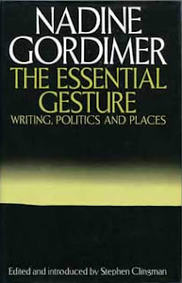 nadine gordimer the essential gesture