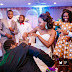 Wife and husband dancing Azonto, wedding Time