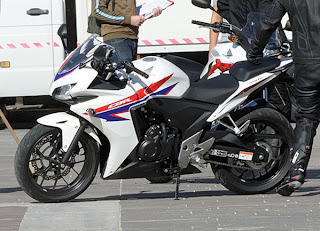 Spy shot Honda CBR500 2013