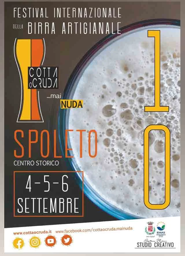 Festival Internazionale della Birra Artigianale Spoleto, centro storico