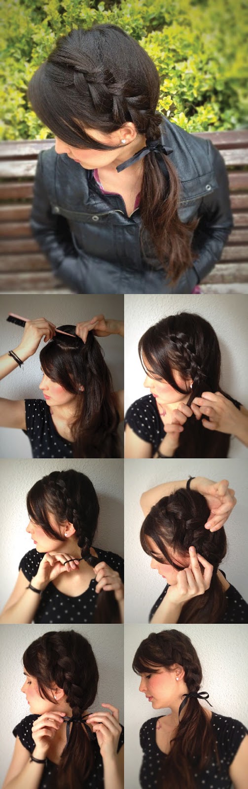 How To Make Beautiful Side Braid  hairstyles tutorial