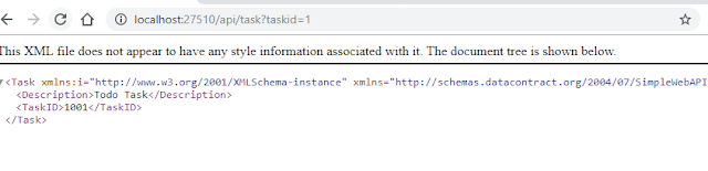 Web API XML Output