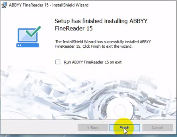 Hướng dẫn cài đặt ABBYY FineReader 15 full đơn giản từ A-Z trong vài bước i