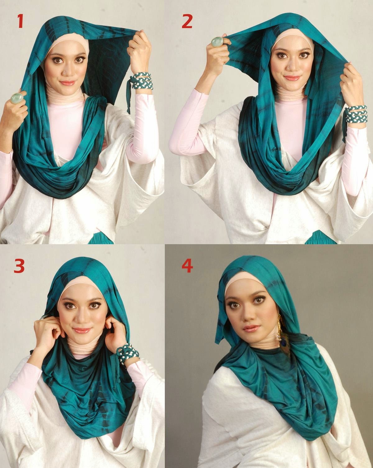 15 Tutorial Hijab Segi Empat Youtube