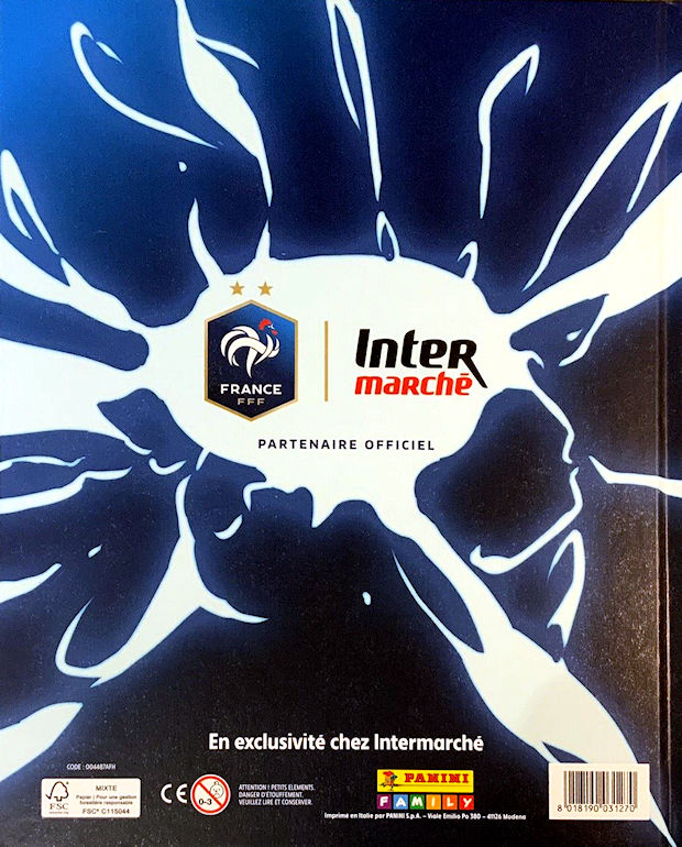 Au plus près des bleus - Sticker Album - Intermarché - 2022 Football